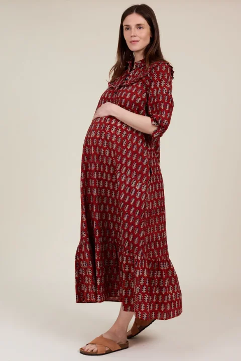 Cora Dress - Block Print