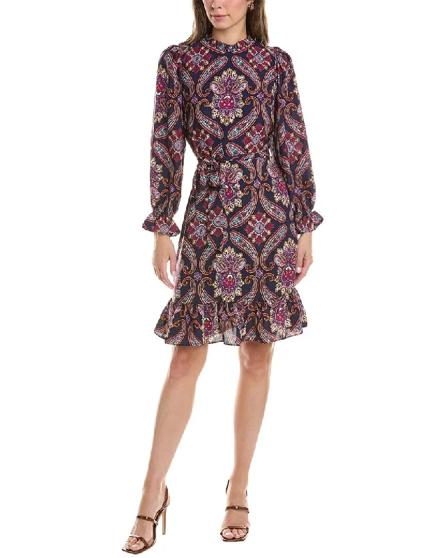 Maggy London Ruffle Shift Dress