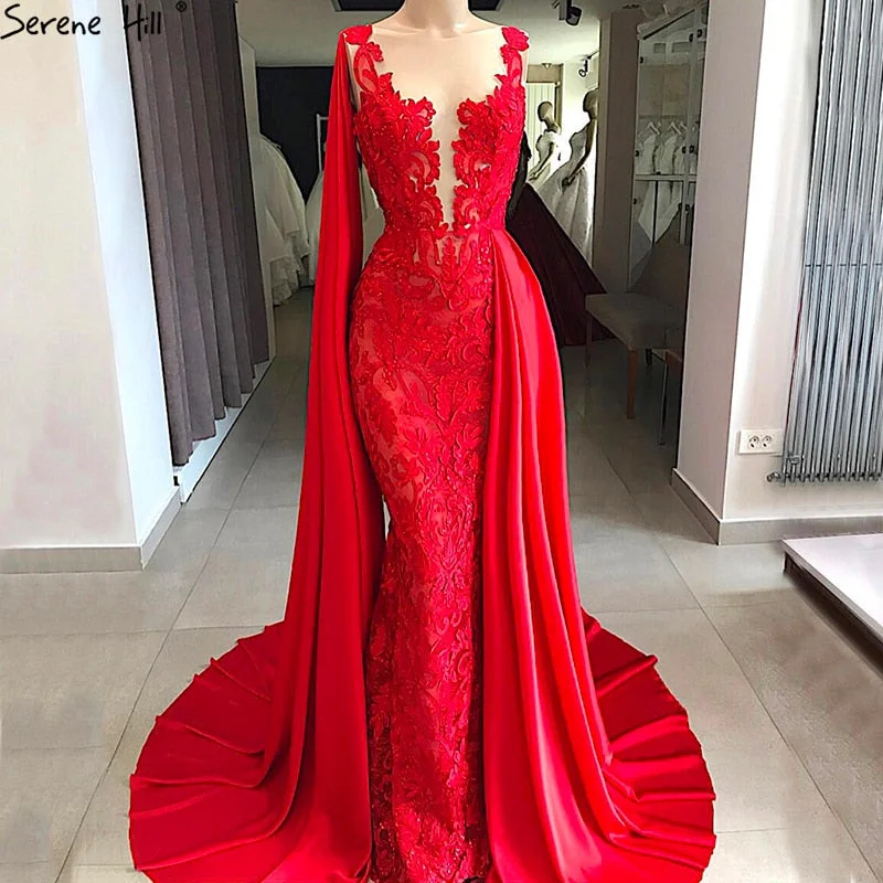 On Sale no return no refundSale Sleeveless Red Evening Dresses Beading Lace Mermaid Formal LA6603 On Sale no return no refundSale Sleeveless Red Evening Dresses Beading Lace Mermaid Formal LA6603