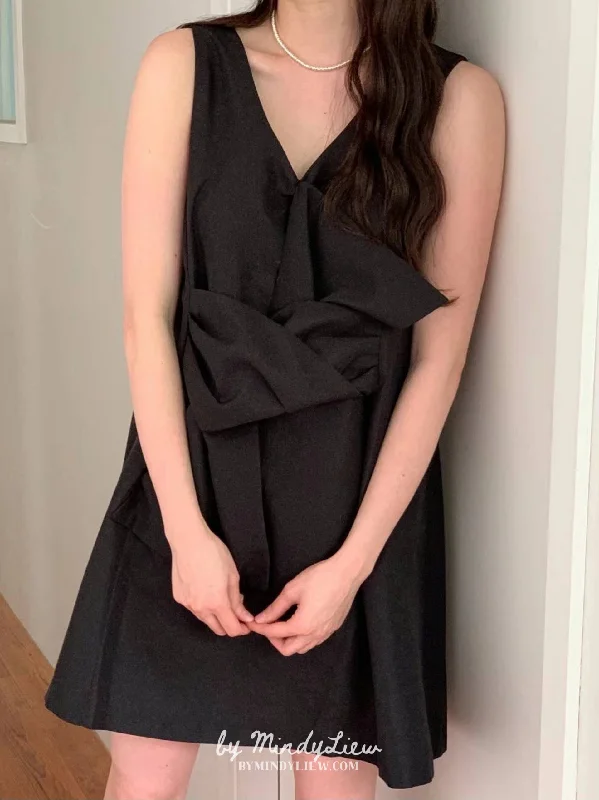 ML23640 Bow Front Dress