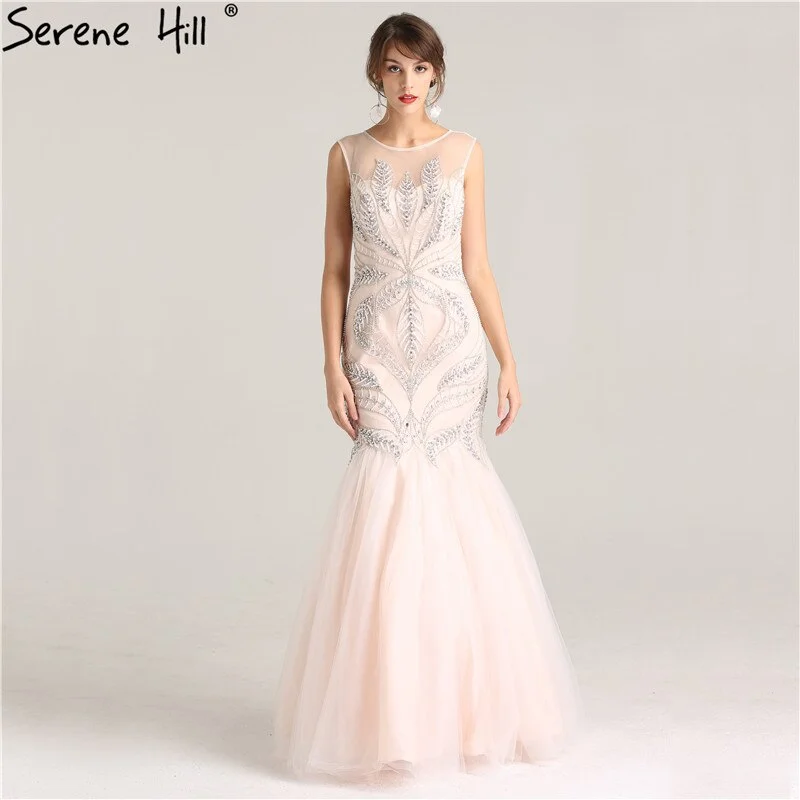 On Sale No Return No Refund Sale Pink Sexy Elegant Sleeveless Evening Dresses Long Mermaid Pearls Crystal Fashion Evening Gowns 2024 Real Photo LA6224 On Sale No Return No Refund Sale Pink Sexy Elegant Sleeveless Evening Dresses Long Mermaid Pearls Crystal Fashion Evening Gowns 2024 Real Photo LA6224