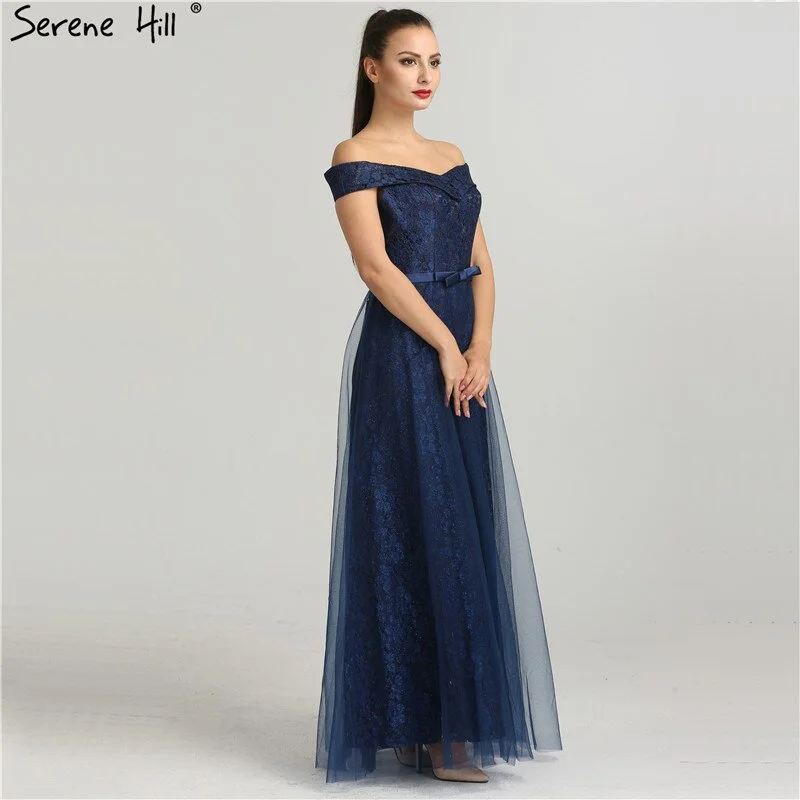 On Sale No Return No Refund Shoulder Sexy Lace Beach Evening Gown Beading Fashion Women's Formal Evening Dresses 2024 Real Photo LA6450 On Sale No Return No Refund Shoulder Sexy Lace Beach Evening Gown Beading Fashion Women's Formal Evening Dresses 2024 Real Photo LA6450