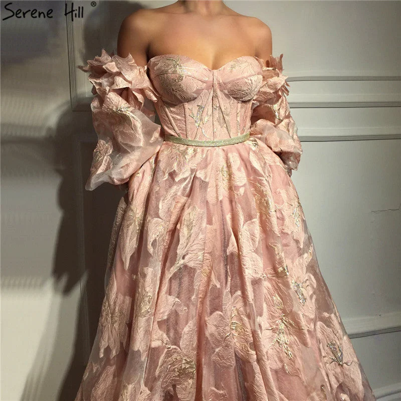 On Sale no return no refundSale Off Shoulder Evening Dresses Handmade Flower Beach Evening Gowns LA60705 On Sale no return no refundSale Off Shoulder Evening Dresses Handmade Flower Beach Evening Gowns LA60705