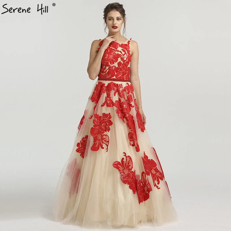 On Sale No Return No Refund Sale Sleeveless Beach Fashion Evening Dresses LA6218