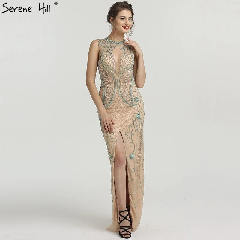 On Sale no return no refundSale New Diamond Beading Luxury Evening Dresses 2024 Sleeveless Illusion Mermaid Fashion Sexy Evening Gowns Serene Hill LA6578 On Sale no return no refundSale New Diamond Beading Luxury Evening Dresses 2024 Sleeveless Illusion Mermaid Fashion Sexy Evening Gowns Serene Hill LA6578