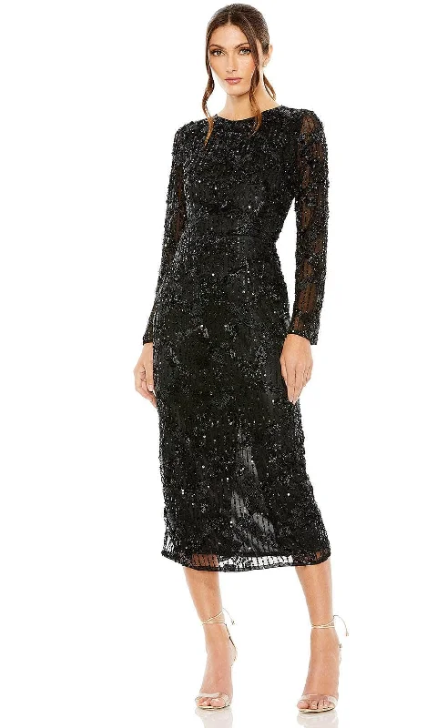 Mac Duggal 5988 - Bateau Sheath Formal Dress