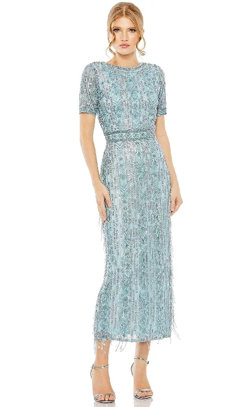 Mac Duggal 5980 - Bead Fringed Embellished Dress