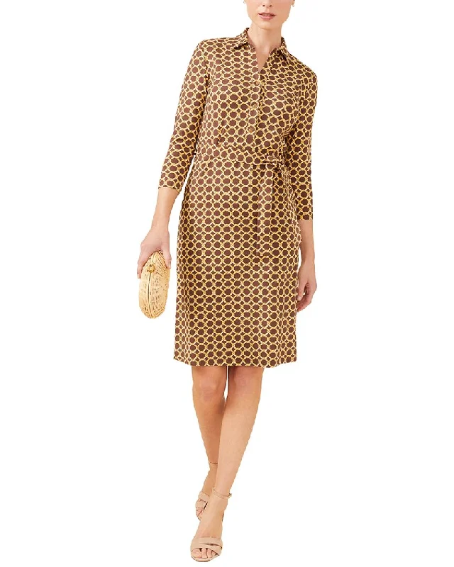 J.McLaughlin Calla Mini Dress Chic Puff Sleeve Mini Dress