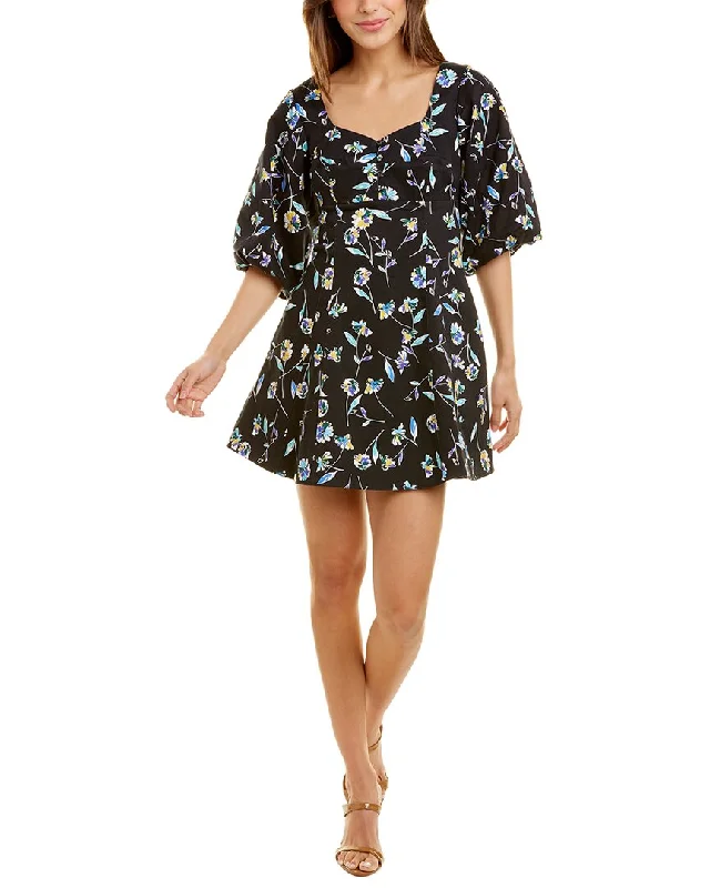 Nicholas Lydia Mini Dress Comfortable Fit-and-Flare Mini Dress