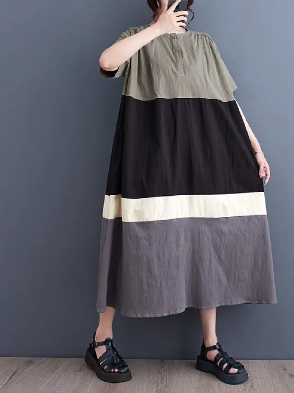 Perfect for Any Occasion Women's Summer Loose Midi Dress Comfortable Stretch Midi Dress Perfect for Any Occasion Women's Summer Loose Midi Dress Comfortable Stretch Midi Dress