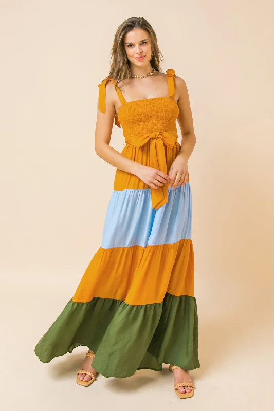 TWICE AS STUNNING MAXI DRESS Fashionable Sleeveless Maxi Dress