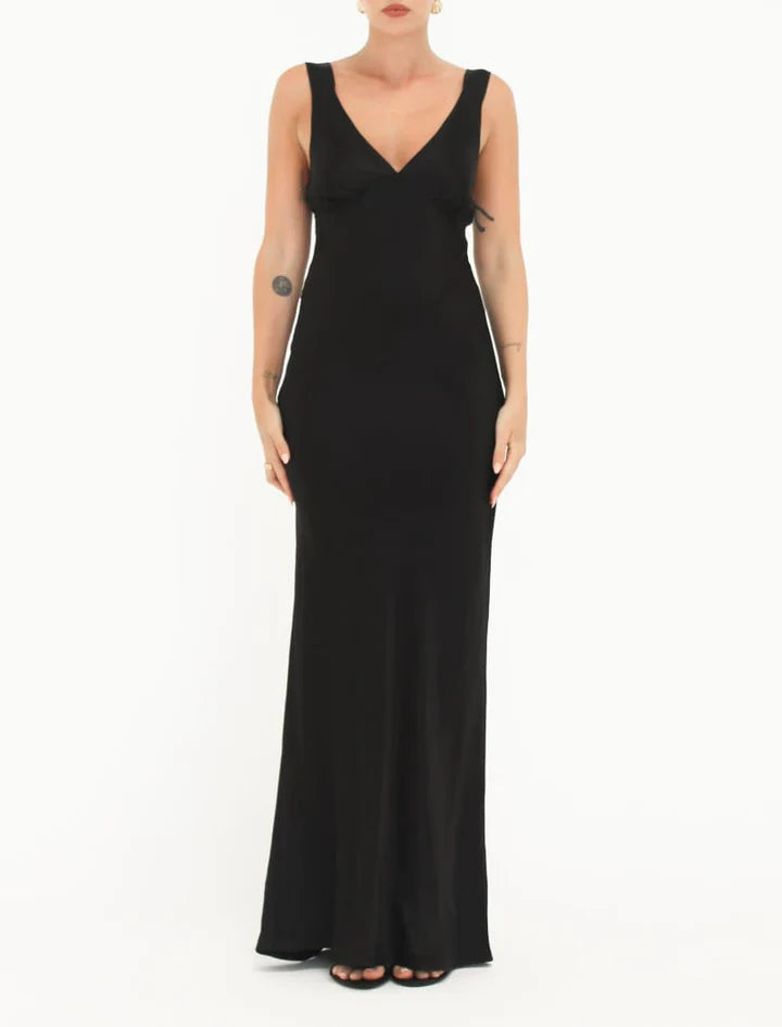 Sunset Strip Maxi Dress Classic Black Maxi Dress