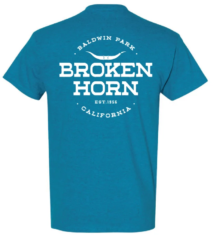 Broken Horn Logo Tee Chenille Brocade Lace