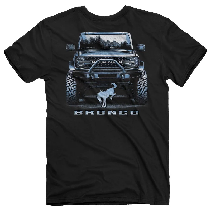 Ford Bronco - Trail Buster T-Shirt Cotton Fabric Linen Fabric Terry Fabric