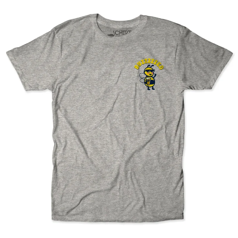 Buzzzzzed Unisex Tee Elegant Classic Vintage