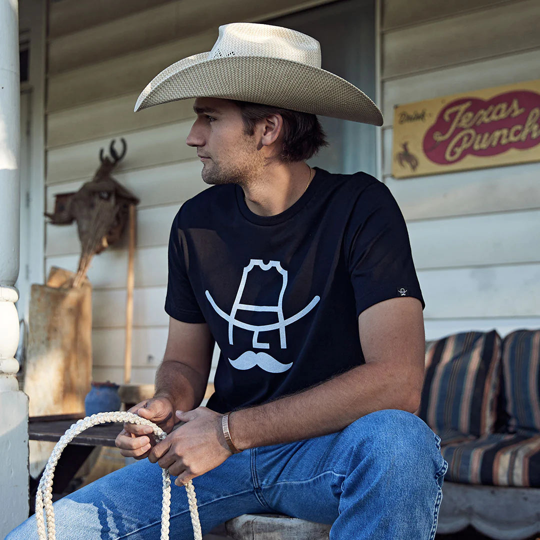 Cowboy Cool Hank Tee Welt Pockets Slit Pockets Flap Pockets