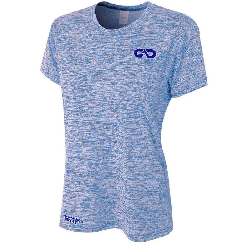 Galaxy DRY-FIT Womens Performance Tee (Light Blue) Satin Fabric Silk Fabric Chiffon Fabric Galaxy DRY-FIT Womens Performance Tee (Light Blue) Satin Fabric Silk Fabric Chiffon Fabric