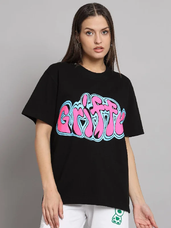 CANDY Oversized T-shirt Collared Crew Neck Turtle Neck