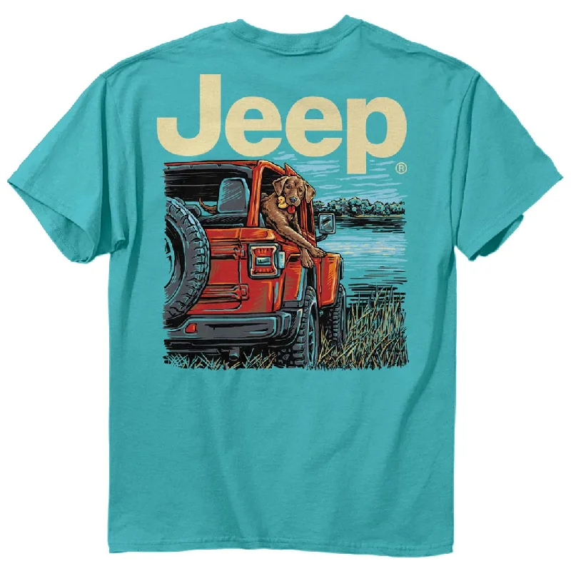 Jeep - Happy Tails T-Shirt Chenille Blend Fleece Blend Nylon Blend