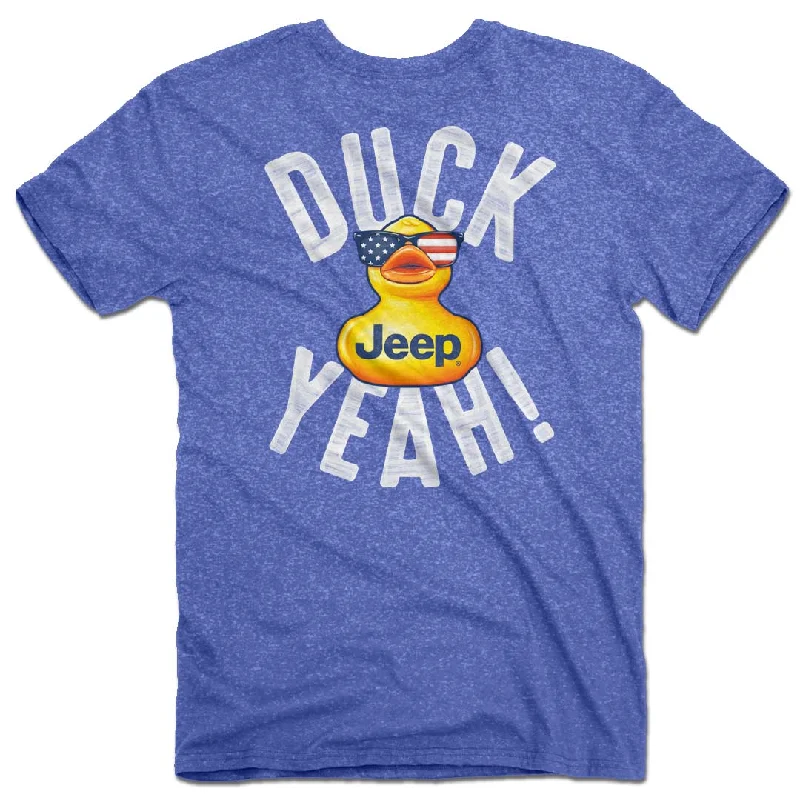 Jeep - Duck Yeah T-Shirt Hooded Caped Shawl Collar