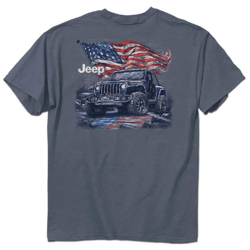 Jeep - Freedom T-Shirt Lace Blend Ribbed Blend Corduroy Blend