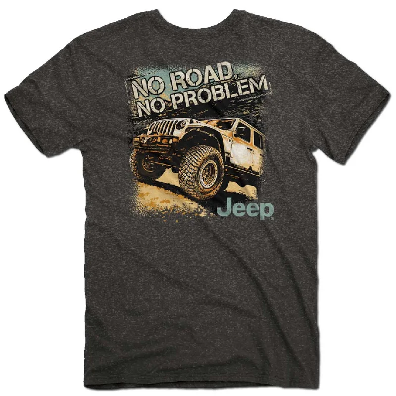 Jeep - No Problem T-Shirt Hooded Caped Shawl Collar