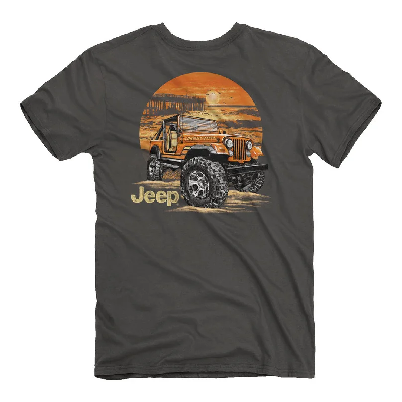 Jeep - Renegade Beach T-Shirt Sequined Glittery Shiny