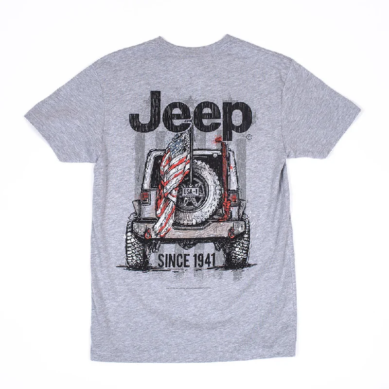 Jeep - USA 1 T-Shirt Layered Multi-layer Single Layer