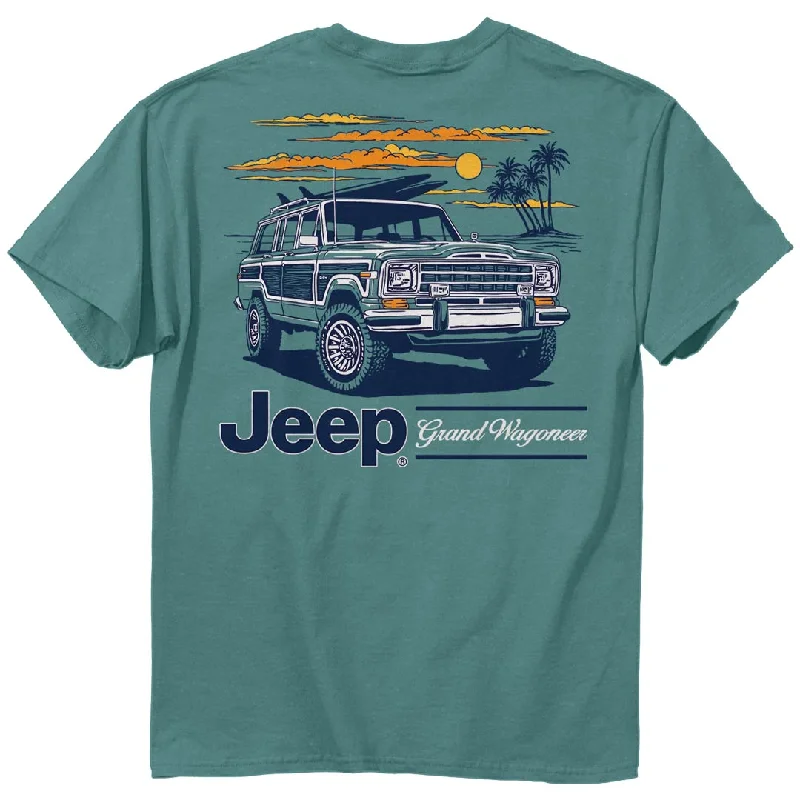 Jeep - Grand Wagoneer Surf T-Shirt Houndstooth Herringbone Solid