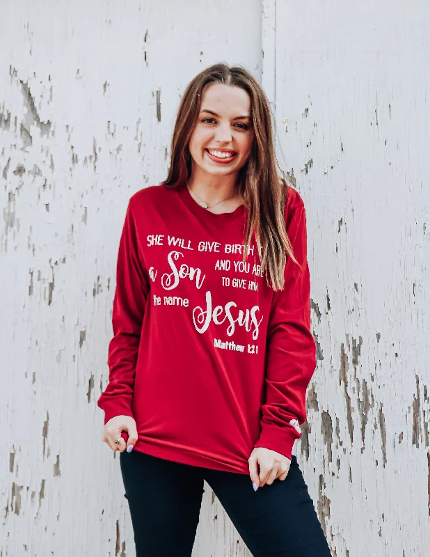 Jesus Long Sleeve Tee Nylon Fabric Polyester Fabric Spandex Fabric