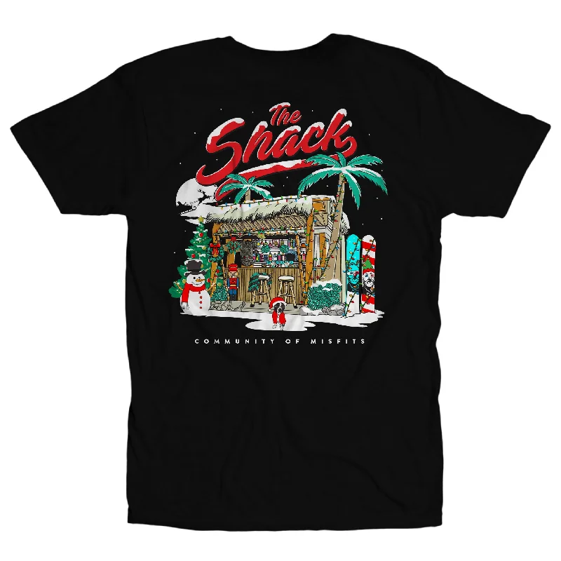 Shack The Halls Unisex Tee Polka Dot Checkered Tartan