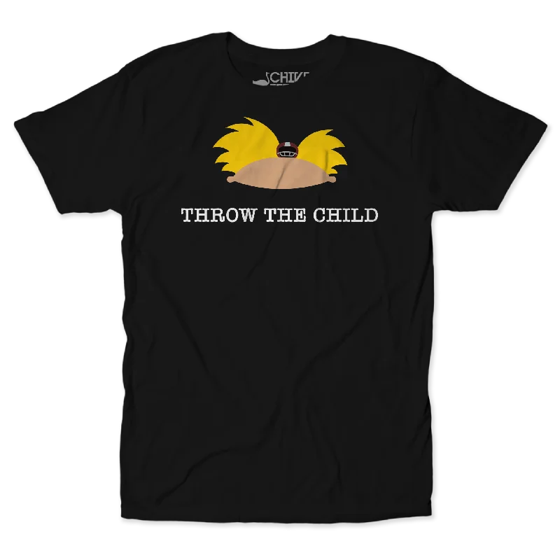 Throw The Child Unisex Tee Fashionable Trendy Casual