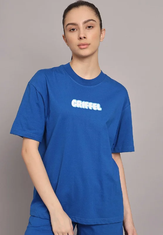 UNRISING Griffel Oversized T-shirt Collared T-Shirt Boat Neck A-Line