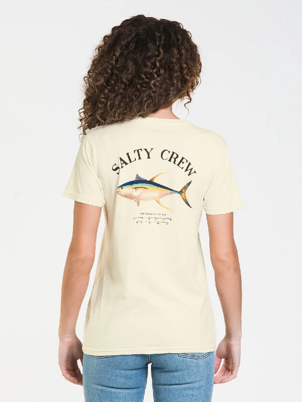 SALTY CREW AHI MOUNT CLASSIC BOYFRIEND T-SHIRT - CLEARANCE Solid Color Striped Floral