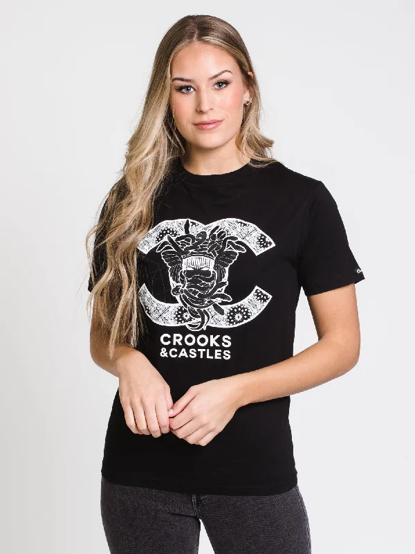 CROOKS & CASTLES CC MEDUSA PAISLEY BOYFRIEND SHORT SLEEVE TEE - CLEARANCE Satin Fabric Silk Fabric Chiffon Fabric CROOKS & CASTLES CC MEDUSA PAISLEY BOYFRIEND SHORT SLEEVE TEE - CLEARANCE Satin Fabric Silk Fabric Chiffon Fabric