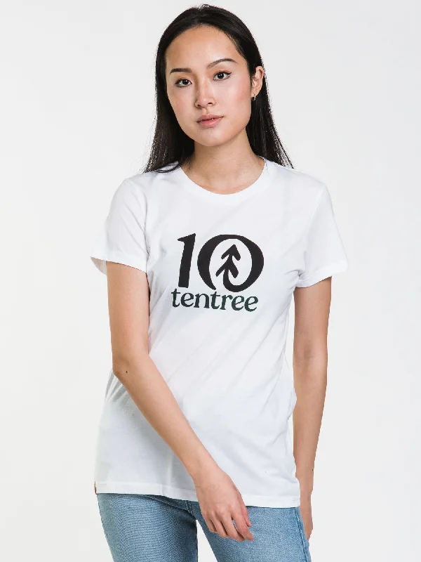 TENTREE LOGO T-SHIRT  - CLEARANCE Print Jacquard Patchwork