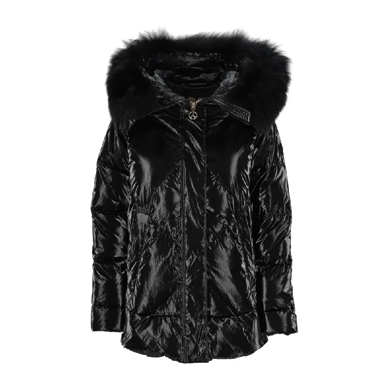 Black Polyester Jackets & Coat Quilted Jacket Puffer Jacket Insulated Jacket