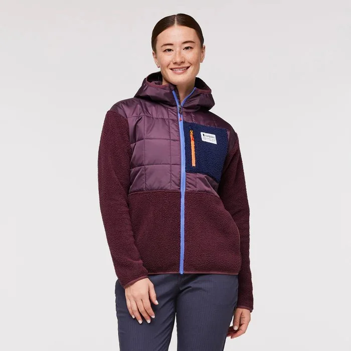 Cotopaxi Women's Trico Hybrid Hooded Jacket Chenille Jacket Brocade Jacket Lace Jacket