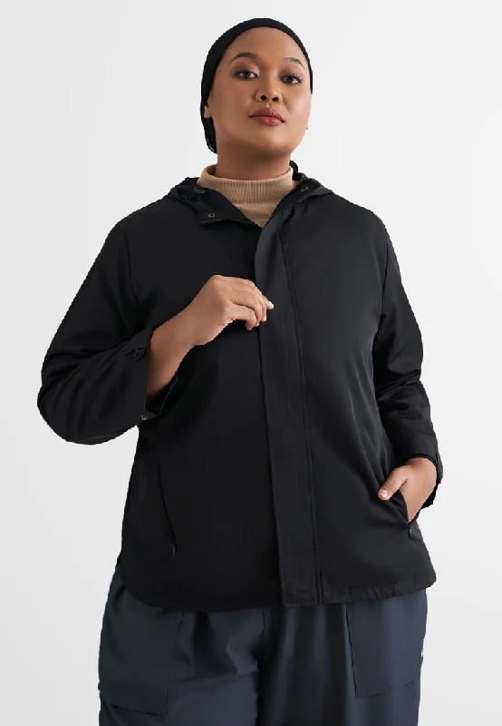 Drew EXPLORER Water Repellent Hoodie Jacket Front Pockets Side Pockets Patch Pockets Drew EXPLORER Water Repellent Hoodie Jacket Front Pockets Side Pockets Patch Pockets
