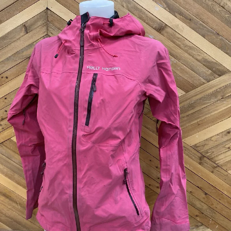 Helly Hansen - Women's Odin Rain Jacket - MSRP $288: Pink-women-SM Denim Fabric Leather Fabric Suede Fabric