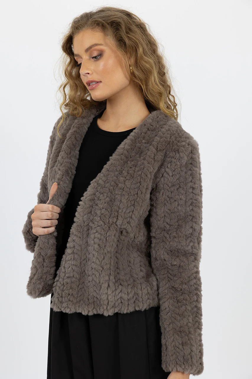 HUMIDITY JASPER JACKET DARK ASH Notch Collar Jacket Peter Pan Collar Jacket Cowl Neck Jacket HUMIDITY JASPER JACKET DARK ASH Notch Collar Jacket Peter Pan Collar Jacket Cowl Neck Jacket
