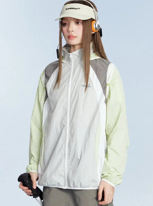 Jacket With Detachable Sunscreen Feature Hooded Jacket Caped Jacket Shawl Collar Jacket