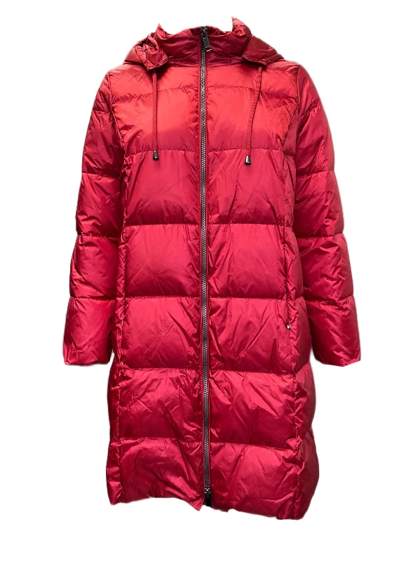 Marina Rinaldi Women's Red Pallina Quilted Jacket NWT Mesh Jacket Canvas Jacket Denim Jacket