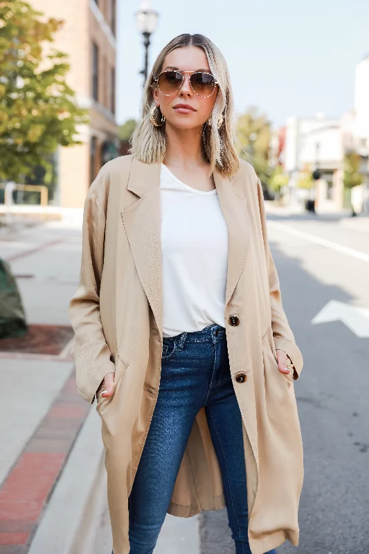 FINAL SALE - Officially Sophisticated Trench Jacket Insulated Jacket Fitted Jacket Loose Jacket FINAL SALE - Officially Sophisticated Trench Jacket Insulated Jacket Fitted Jacket Loose Jacket