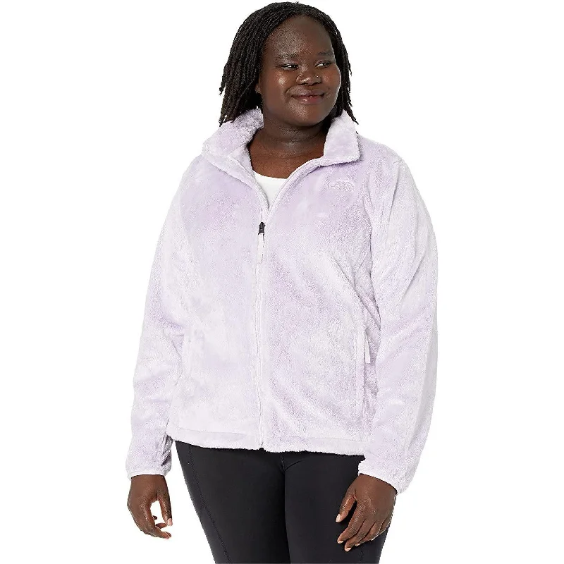 The North Face Women’s Plus Size Osito Full Zip Fleece Jacket Herringbone Jacket Checkered Jacket Solid Jacket