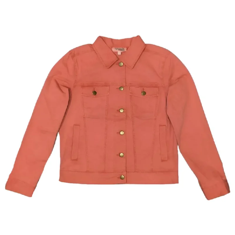 Nantucket Reds Collection® Ladies Jean Jacket Tiered Jacket Buttoned Jacket Zippered Jacket