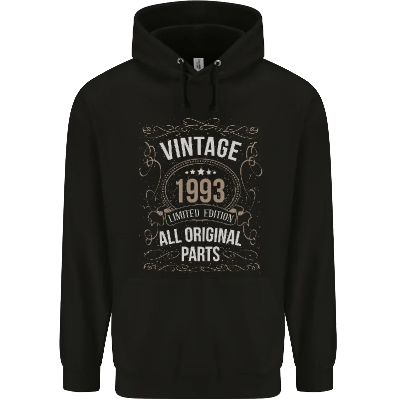 31st Birthday Limited Edition 1993 Mens 80% Cotton Hoodie Hoodie with Set-In Sleeves Structured Classic