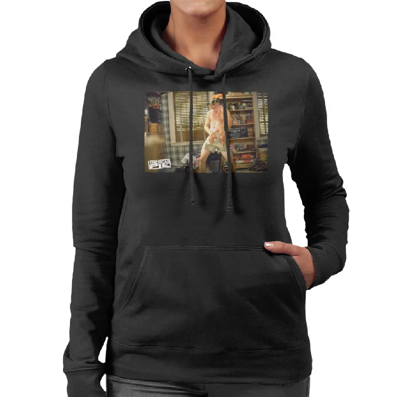 American Pie Jim Dancing Women's Hooded Sweatshirt Hoodie with Zipper Versatile Modern