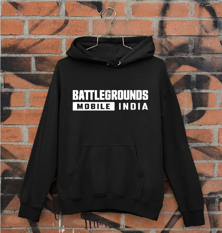 Battlegrounds Mobile India (BGMI) Unisex Hoodie for Men/Women Hoodie with V-Neck Classic Versatile