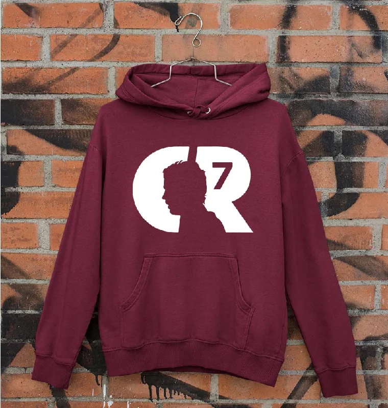 Cristiano Ronaldo CR7 Unisex Hoodie for Men/Women Hoodie with Front Slit Layering Stylish Cristiano Ronaldo CR7 Unisex Hoodie for Men/Women Hoodie with Front Slit Layering Stylish